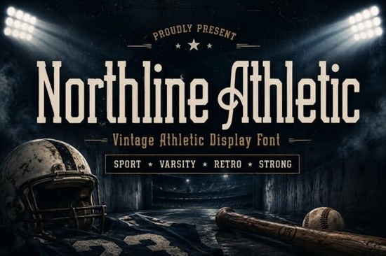 Northline Athletic Font